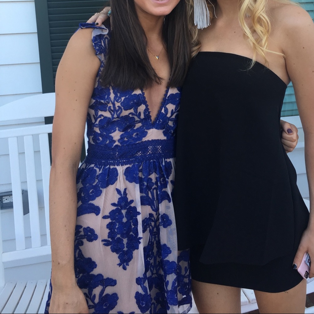 For Love and Lemons Temecula Fit&Flare Mini Dress